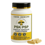 PSK/PSP Dual Extract Blend - (Polysaccharide‑K & Polysaccharopeptide), 90 x 380 mg Organic Capsules